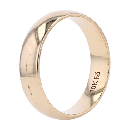 10K Yellow Gold Band Ring