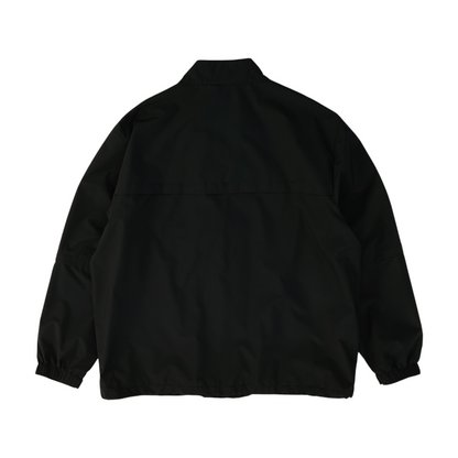 Black Solid Active Jacket
