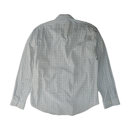 Multi Plaid Long Sleeve Button Down