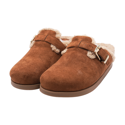Brown Slip-On Flats