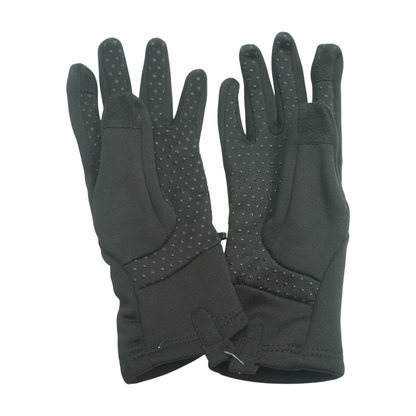 Black 100% Polyester Gloves