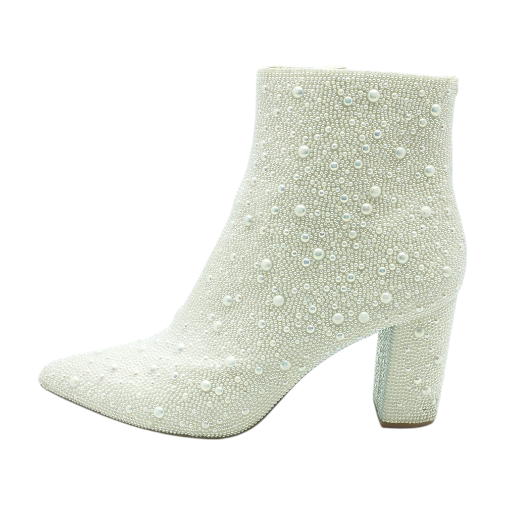 White Ankle Boots