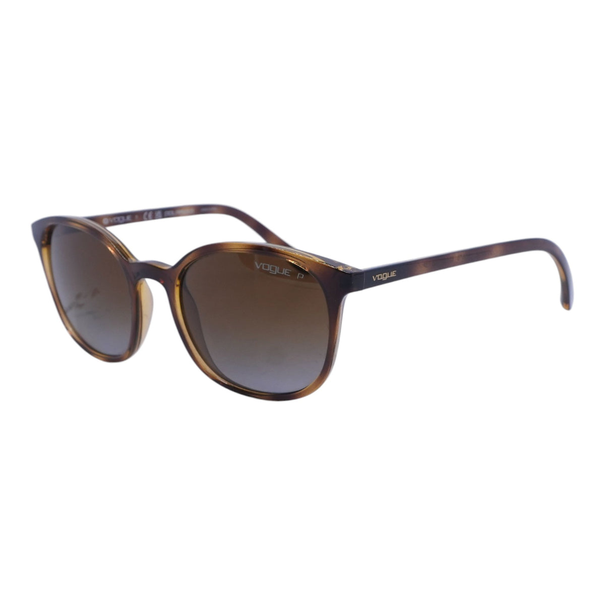 Vogue Brown 5051-S Round Sunglasses – Image 1