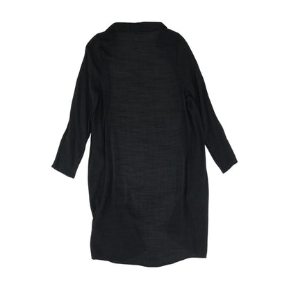 Black Solid Cardigan Sweater