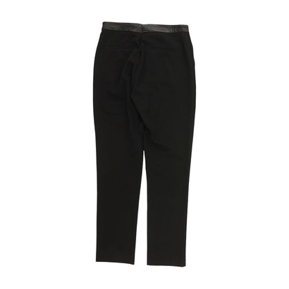 Black Solid Dress Pants