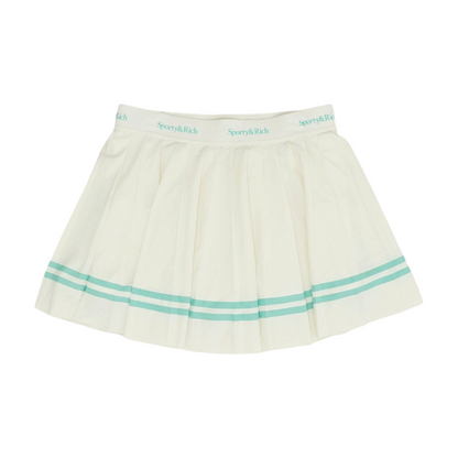 Ivory Mini Skort