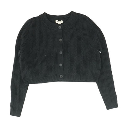 Black Cardigan Sweater