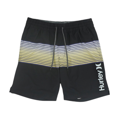 Black Striped Swim Bottom