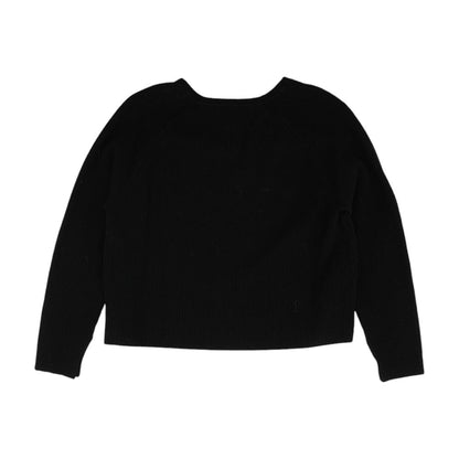 Black V-Neck Sweater