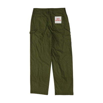 Green Wide Leg Pants