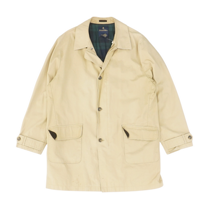 Beige Solid Coat