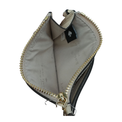 Beige Card Case Wallet