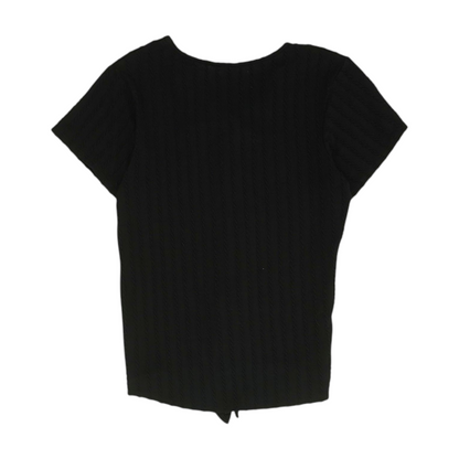 Black Striped Blouse