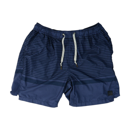 Navy Striped Swim Bottom