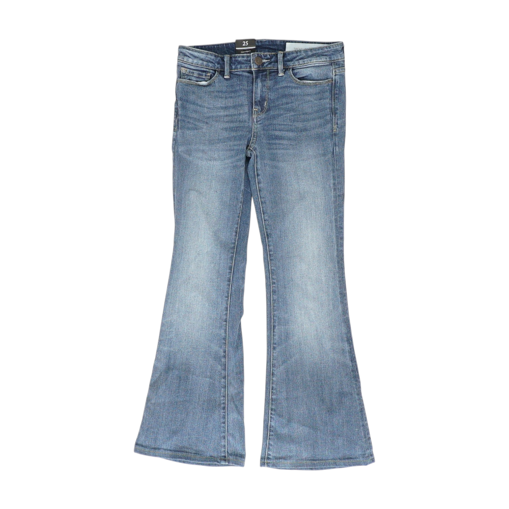 Blue Wide Leg Jeans