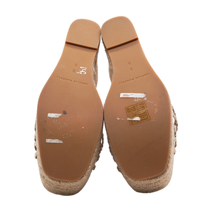 Gold Wedged Sandals