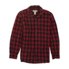Red Plaid Flannel Button Down