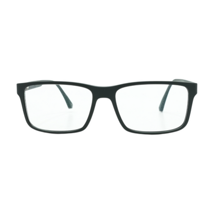 Black EA 3038 Square Prescription Eyewear