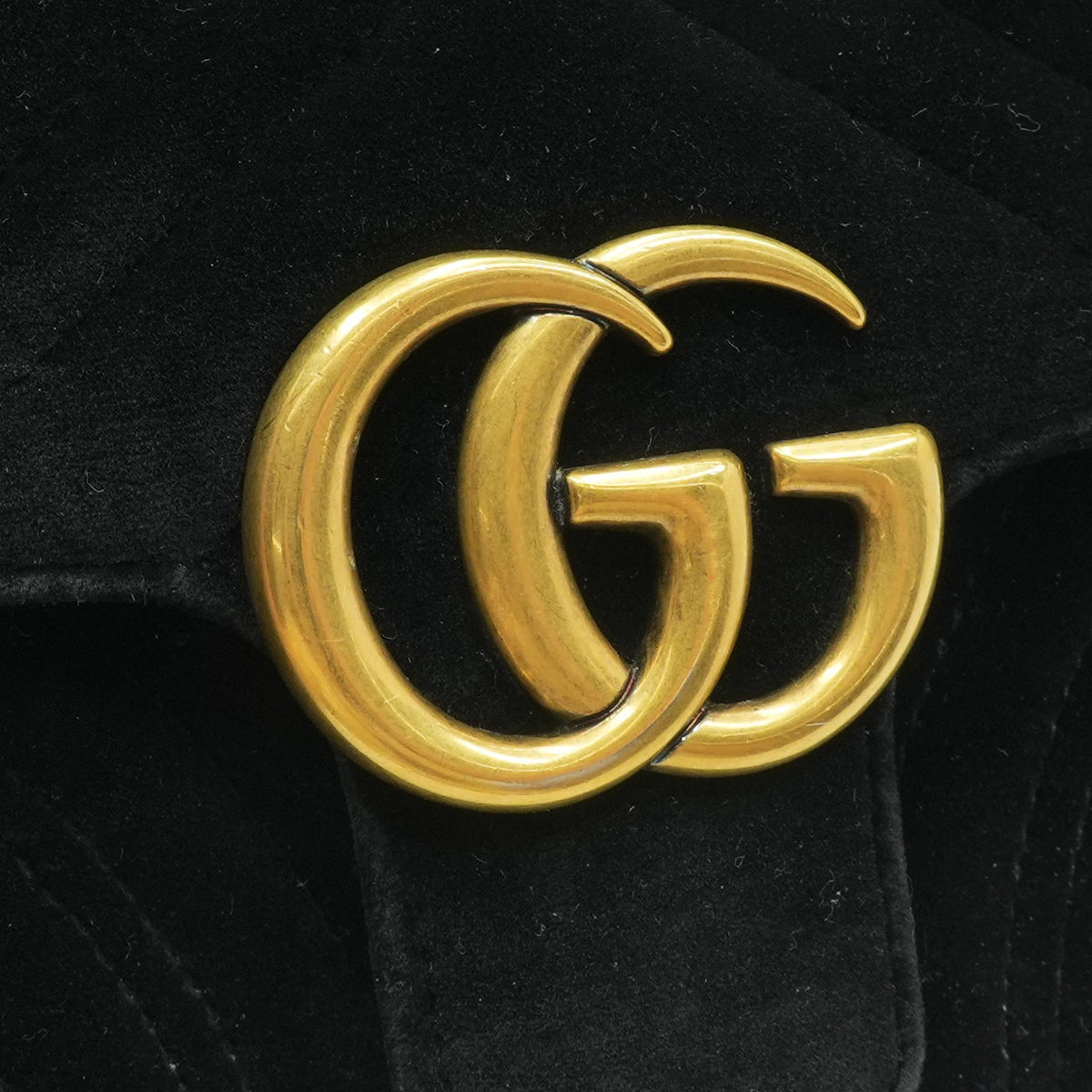 Black Double G Marmont Mini Crossbody