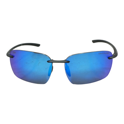 Black Huron Oval Sunglasses