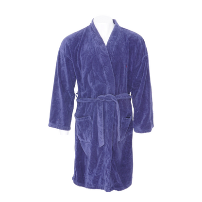 Navy Solid Robe