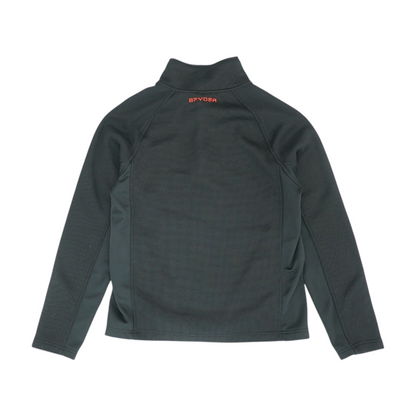 Spyder Black Solid 1/4 Zip Pullover – Image 2