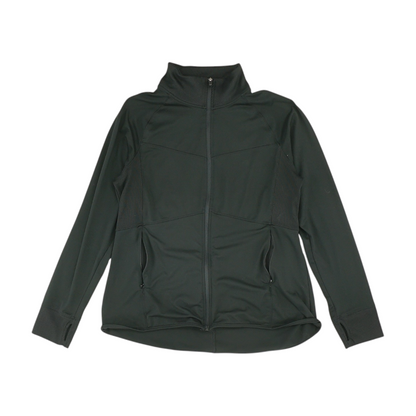 Black Solid Active Jacket