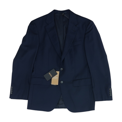 Navy Solid Suit Jacket