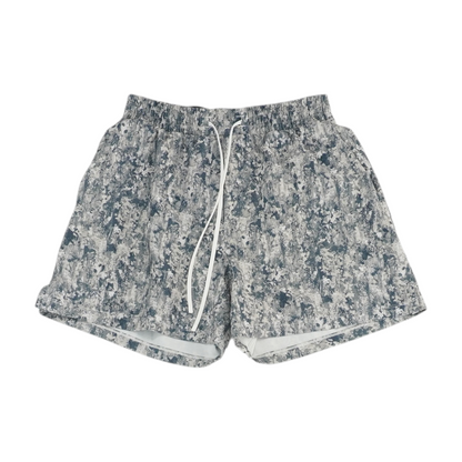 Gray Abstract Swim Bottom