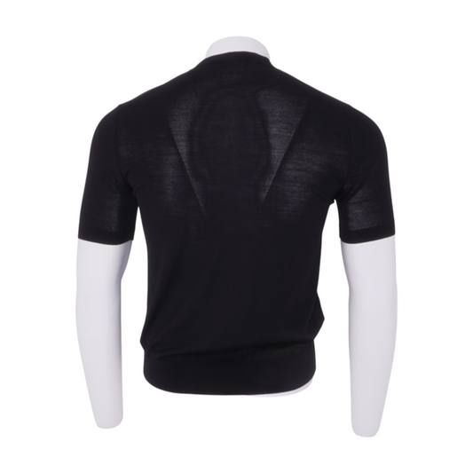 Hover Black Solid T-Shirt