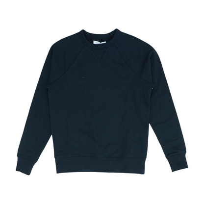 Black Solid Sweatshirt PulloverBlack Solid Sweatshirt Pullover