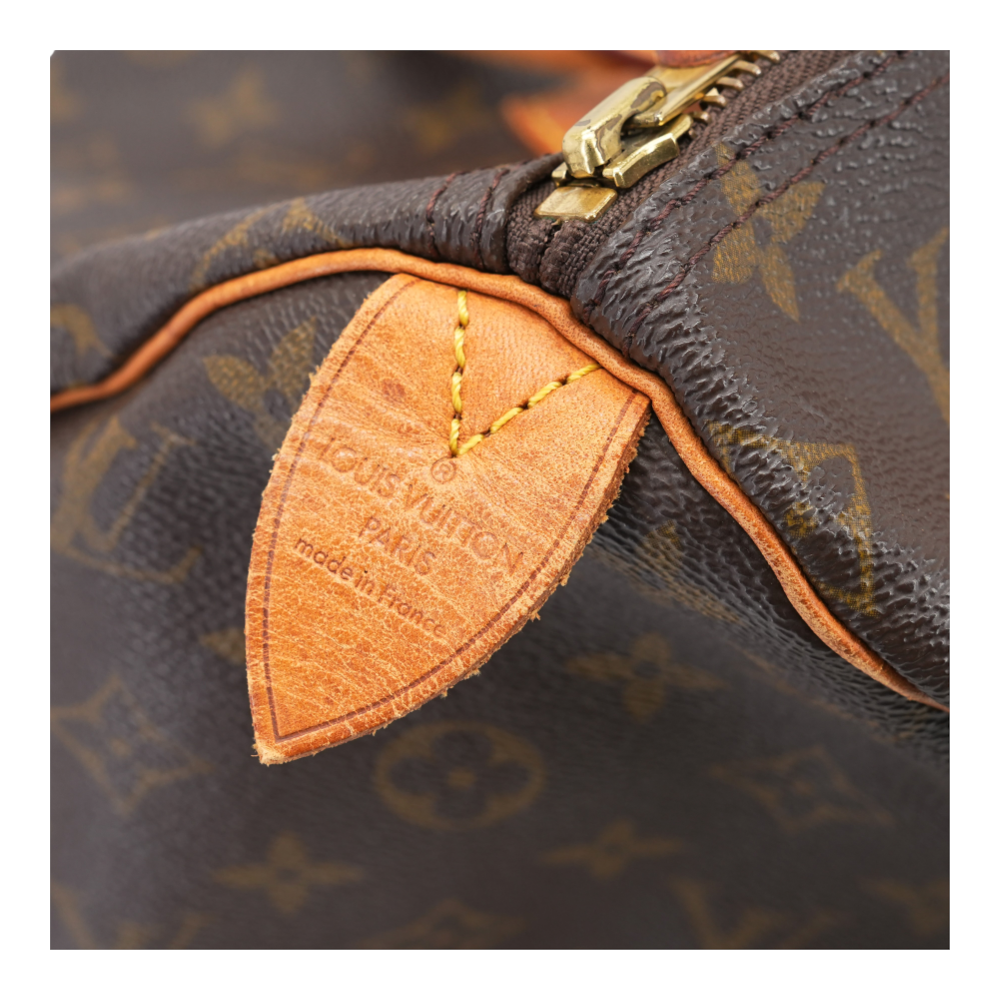 Brown Speedy 40 Handbag