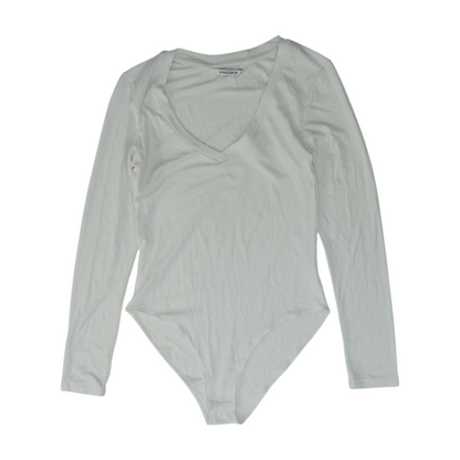 White Bodysuit Blouse