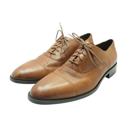Brown Lace-Up Dress Shoes