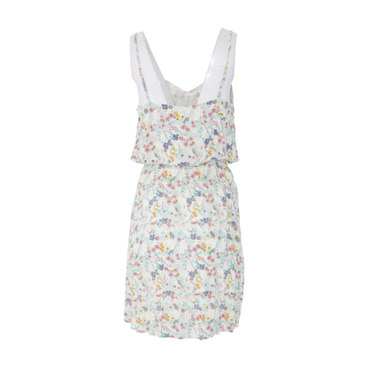 Ivory Floral Mini Dress