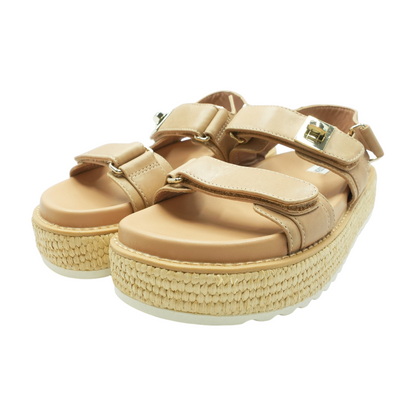 Nude Flat Sandals