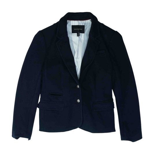 Navy Solid Blazer
