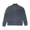 Navy Solid 1/4 Zip Pullover