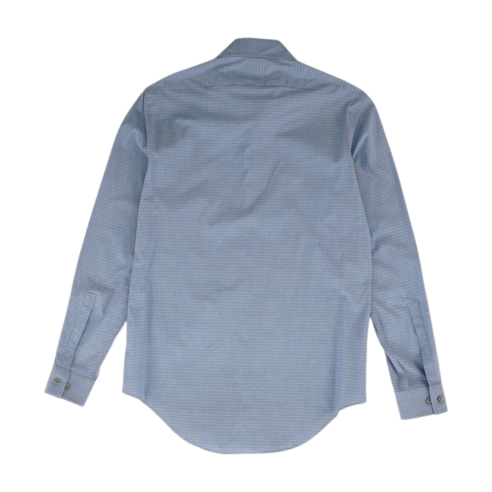 Blue Print Long Sleeve Button Down