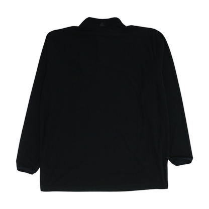 Black Kansas City Chiefs Solid 1/4 Zip Pullover