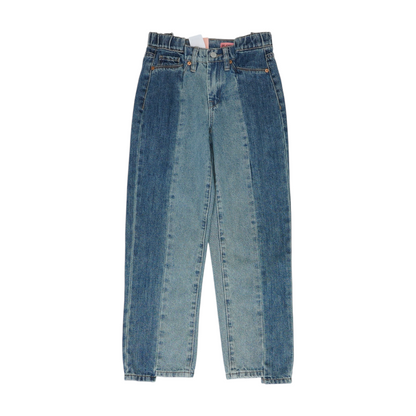 Blue Solid Jeans