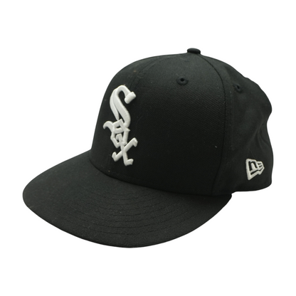 Black White Sox Ballcap Hat
