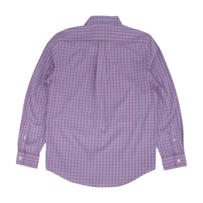 Multi Plaid Long Sleeve Button Down