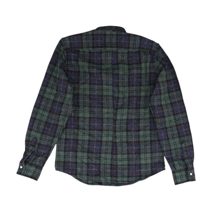 Green Plaid Button Down