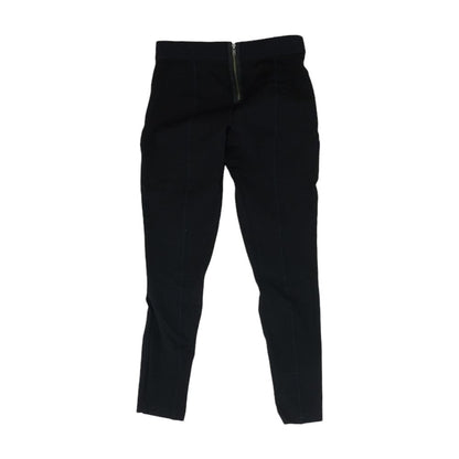 Black Solid Dress Pants