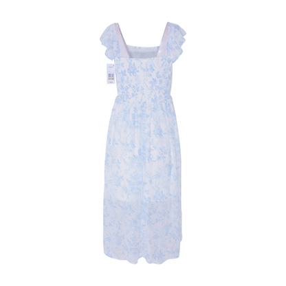 White Floral Dress