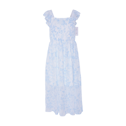 White Floral Dress