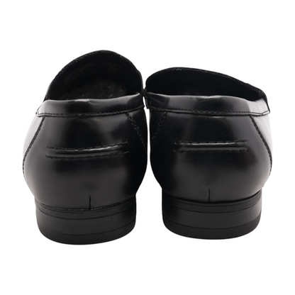 Black Slip-On Dress Shoes