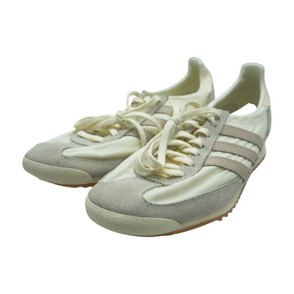 Beige Low Top Athletic Shoes