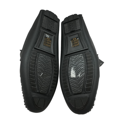 Black Slip-On Dress Shoes